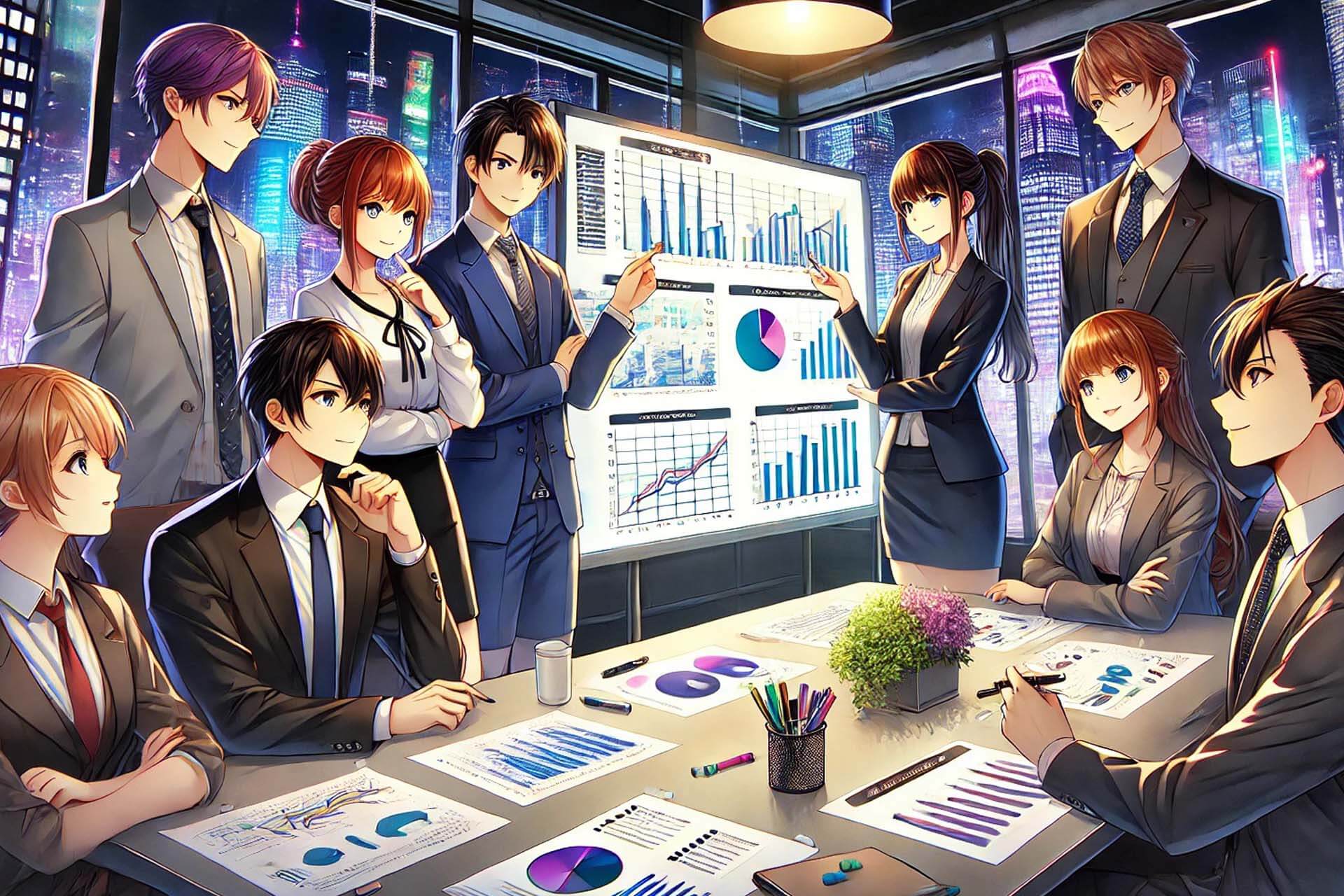 Financial analysis team