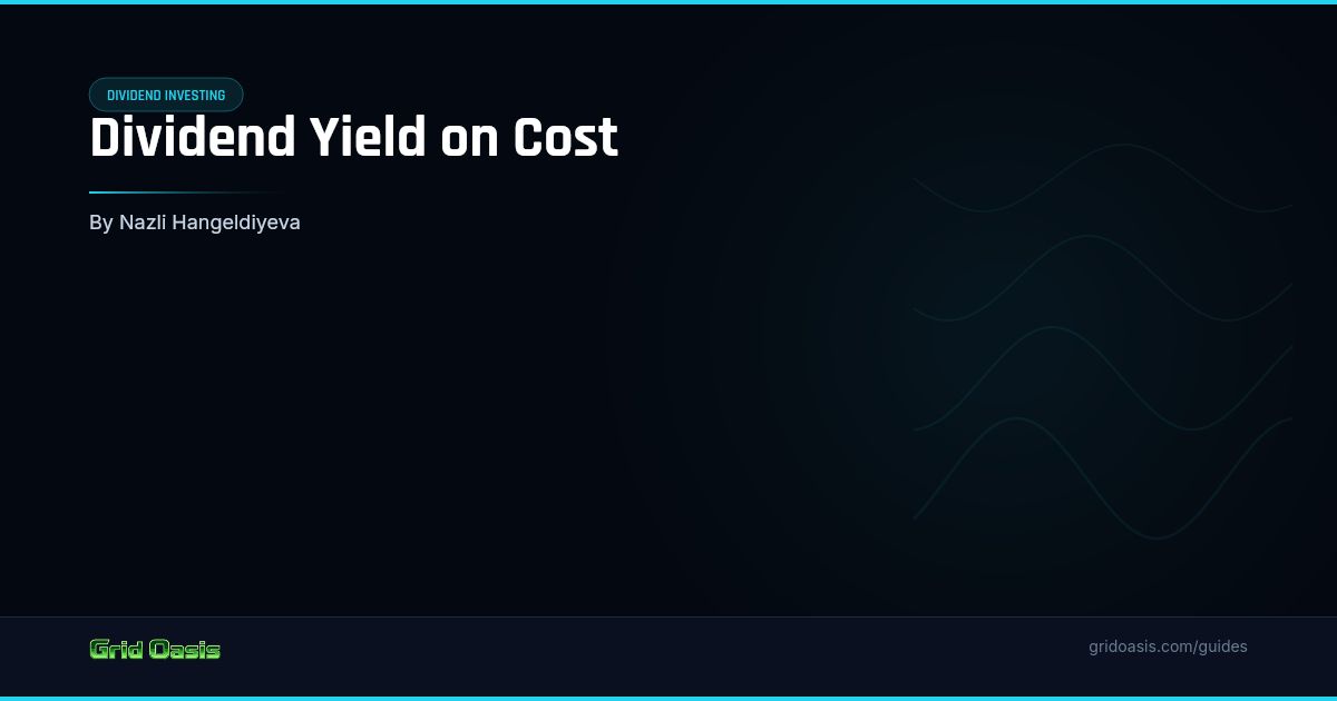 Guide cover: Dividend Yield on Cost
