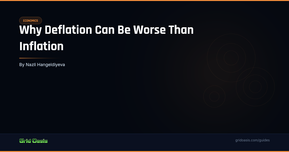 Guide cover: Why Deflation Can Be Worse Than Inflation
