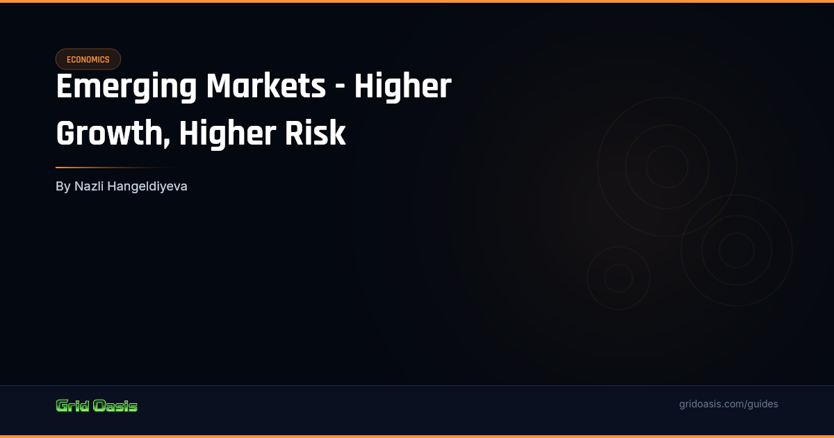 Guide cover: Emerging Markets - Higher Growth, Higher Risk