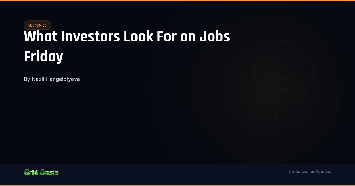 Guide cover: What Investors Look For on Jobs Friday