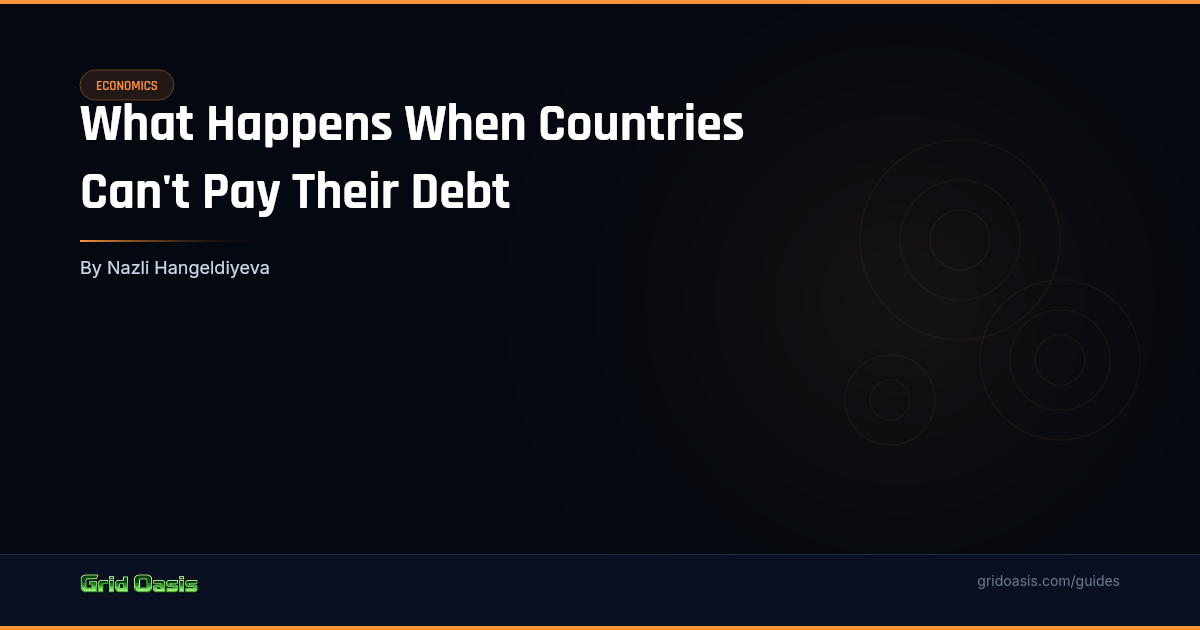 Guide cover: What Happens When Countries Can't Pay Their Debt