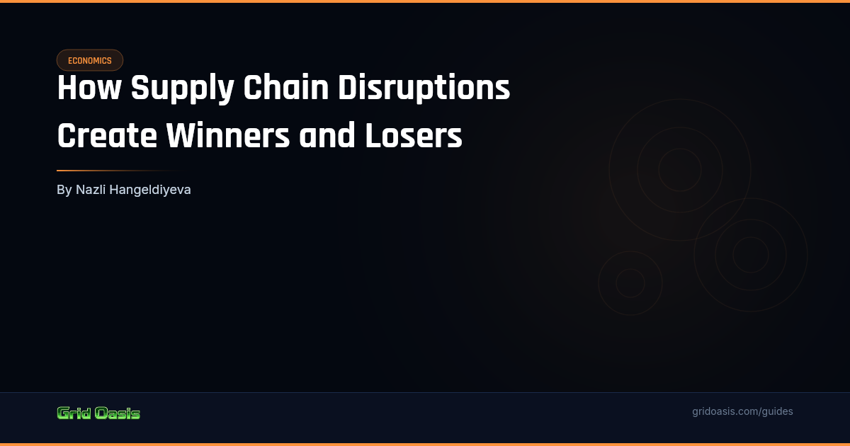 Guide cover: How Supply Chain Disruptions Create Winners and Losers