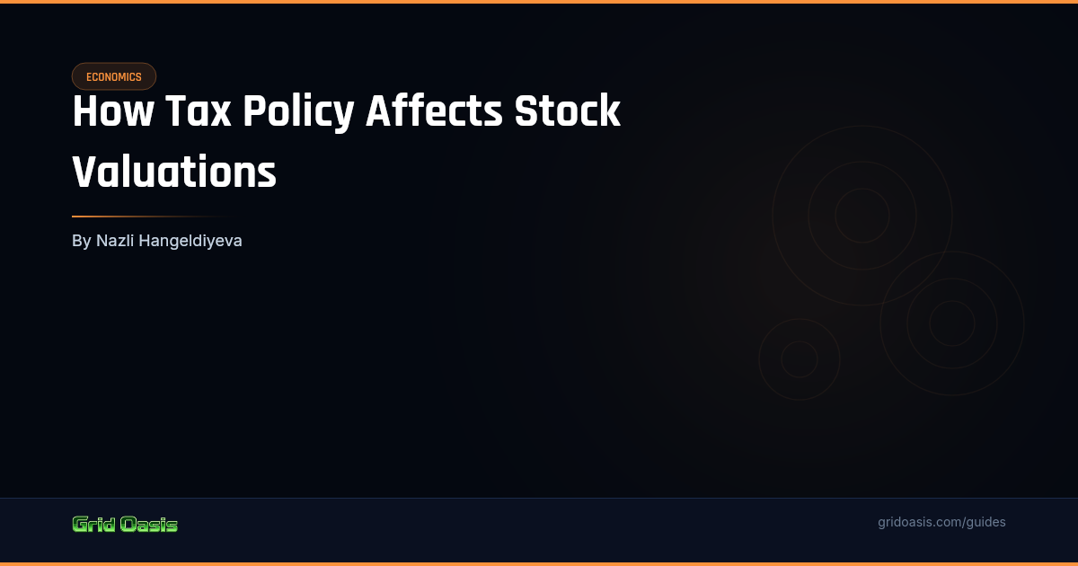 Guide cover: How Tax Policy Affects Stock Valuations