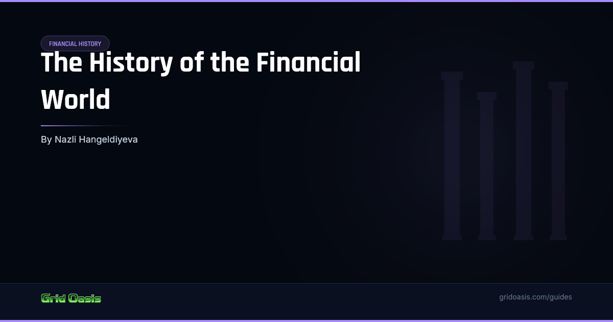 Guide cover: The History of the Financial World