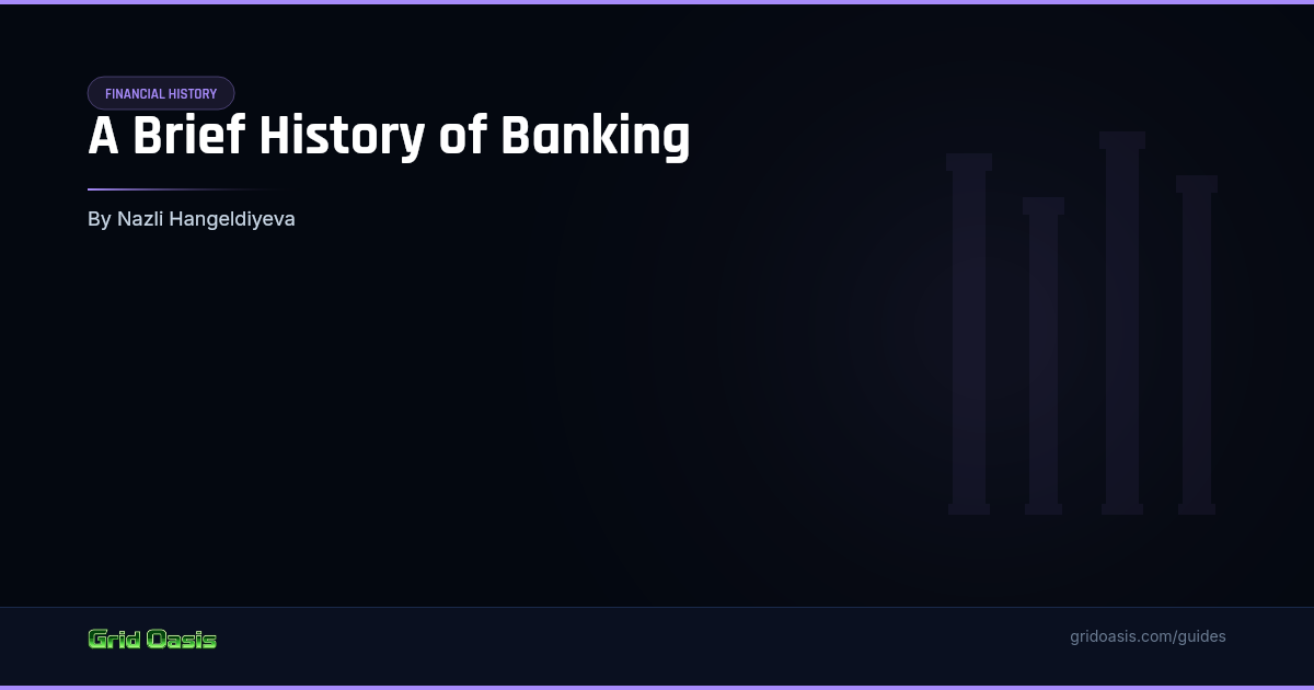 Guide cover: A Brief History of Banking