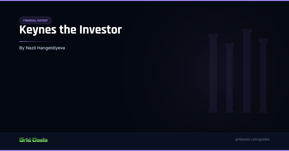 Guide cover: Keynes the Investor