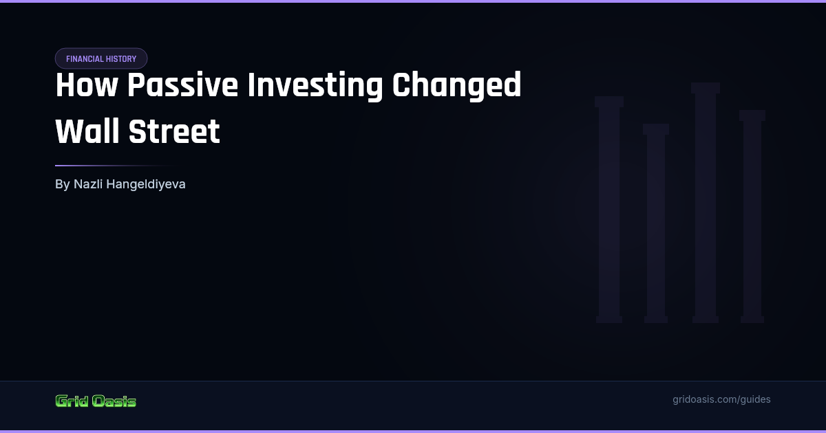 Guide cover: How Passive Investing Changed Wall Street