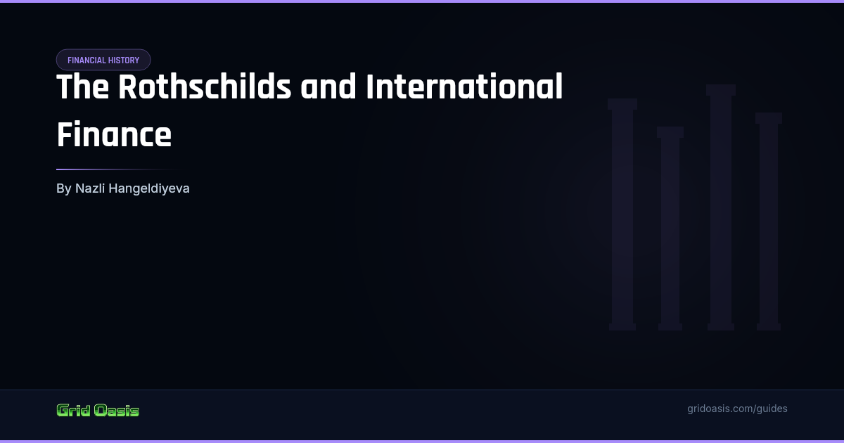 Guide cover: The Rothschilds and International Finance