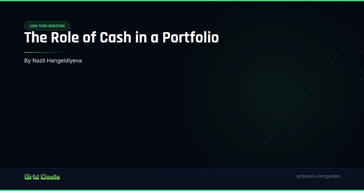 Guide cover: The Role of Cash in a Portfolio