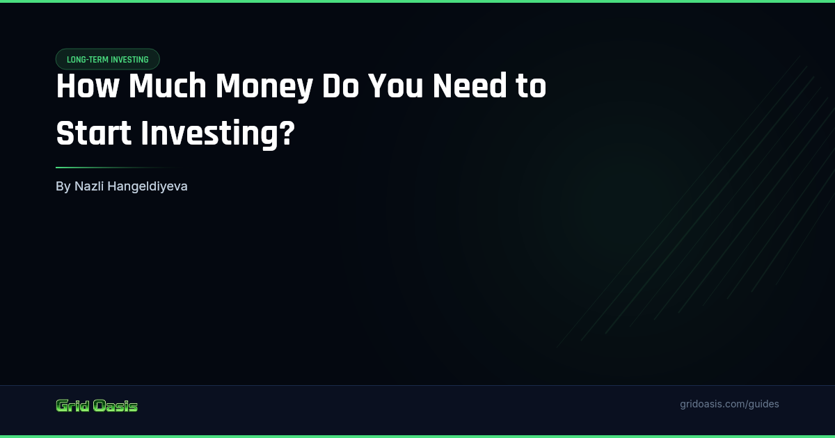 Guide cover: How Much Money Do You Need to Start Investing?