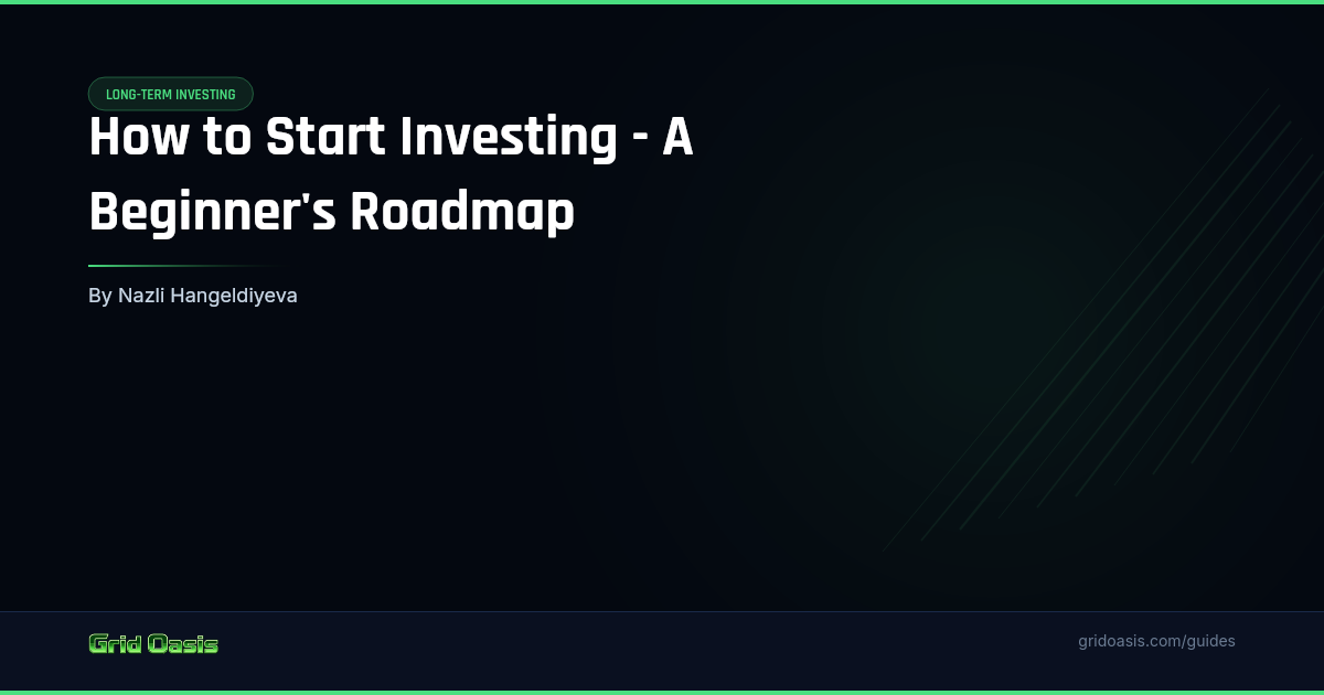 Guide cover: How to Start Investing - A Beginner's Roadmap