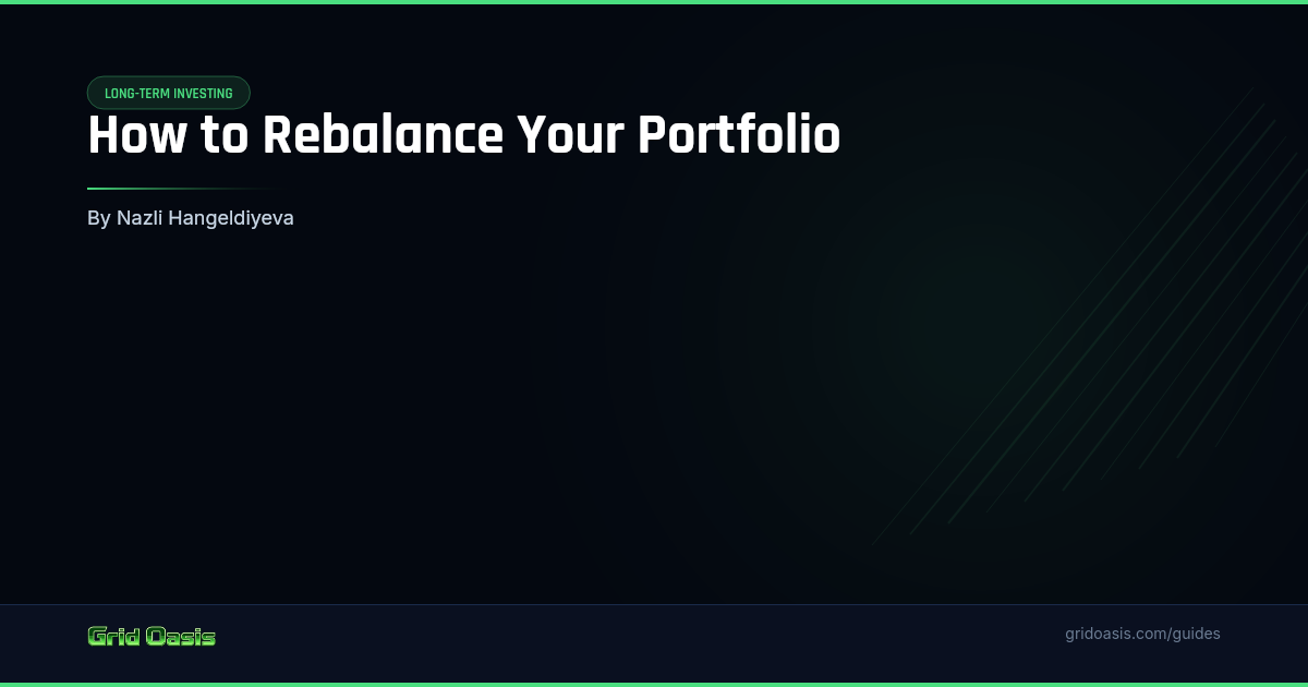 Guide cover: How to Rebalance Your Portfolio