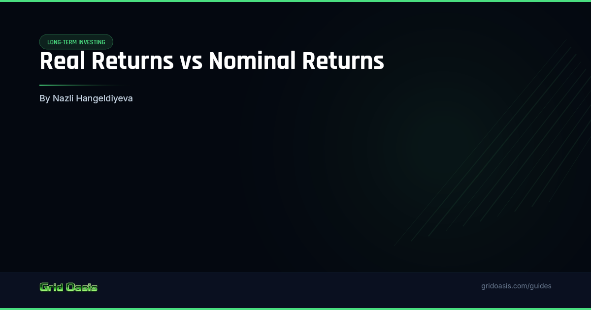 Guide cover: Real Returns vs Nominal Returns