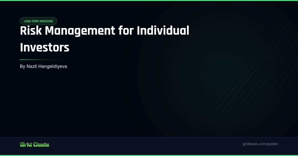 Guide cover: Risk Management for Individual Investors