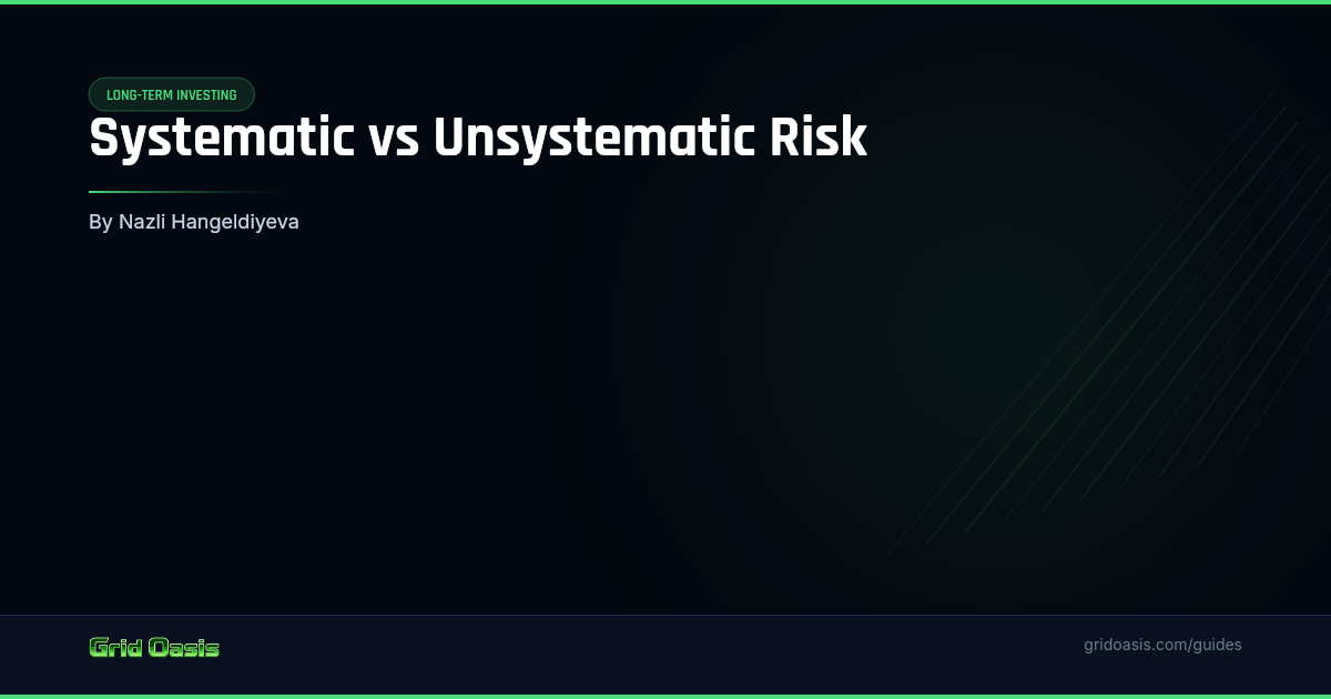 Guide cover: Systematic vs Unsystematic Risk