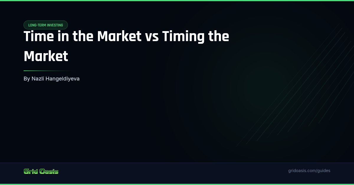 Guide cover: Time in the Market vs Timing the Market