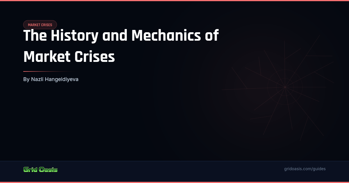 Guide cover: The History and Mechanics of Market Crises