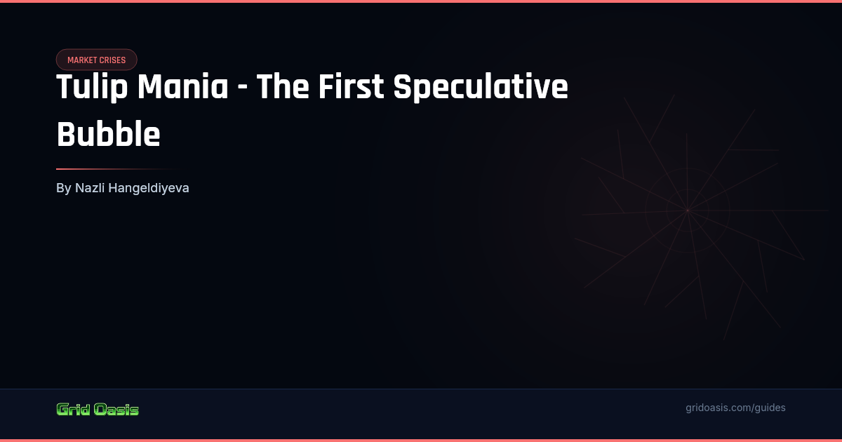 Guide cover: Tulip Mania - The First Speculative Bubble