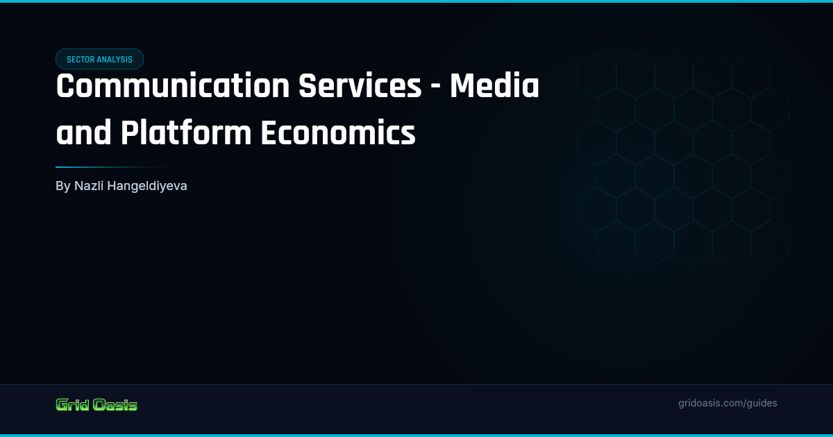 Guide cover: Communication Services - Media and Platform Economics