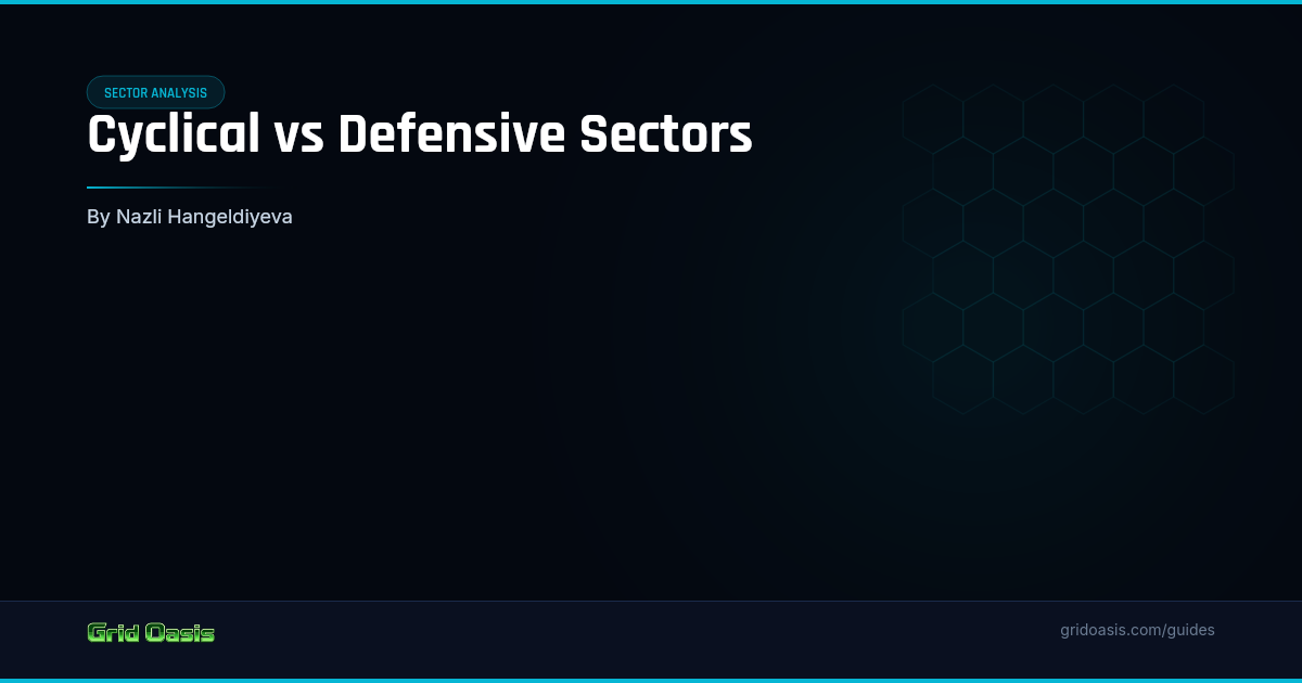 Guide cover: Cyclical vs Defensive Sectors