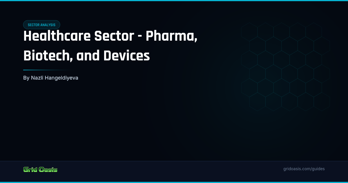 Guide cover: Healthcare Sector - Pharma, Biotech, and Devices