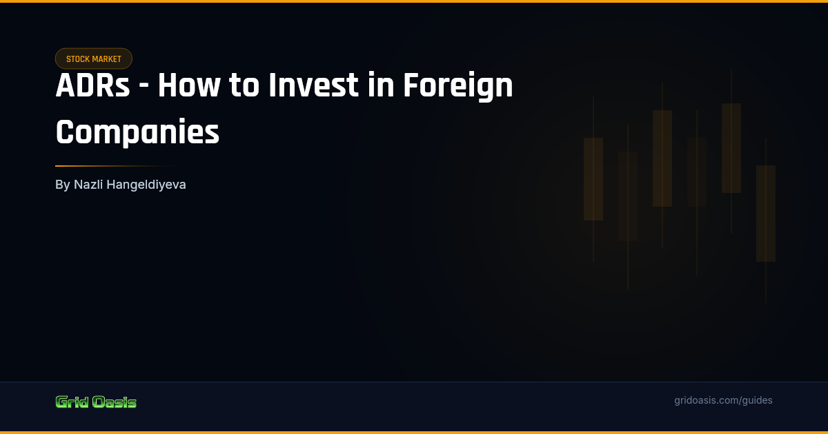 Guide cover: ADRs - How to Invest in Foreign Companies