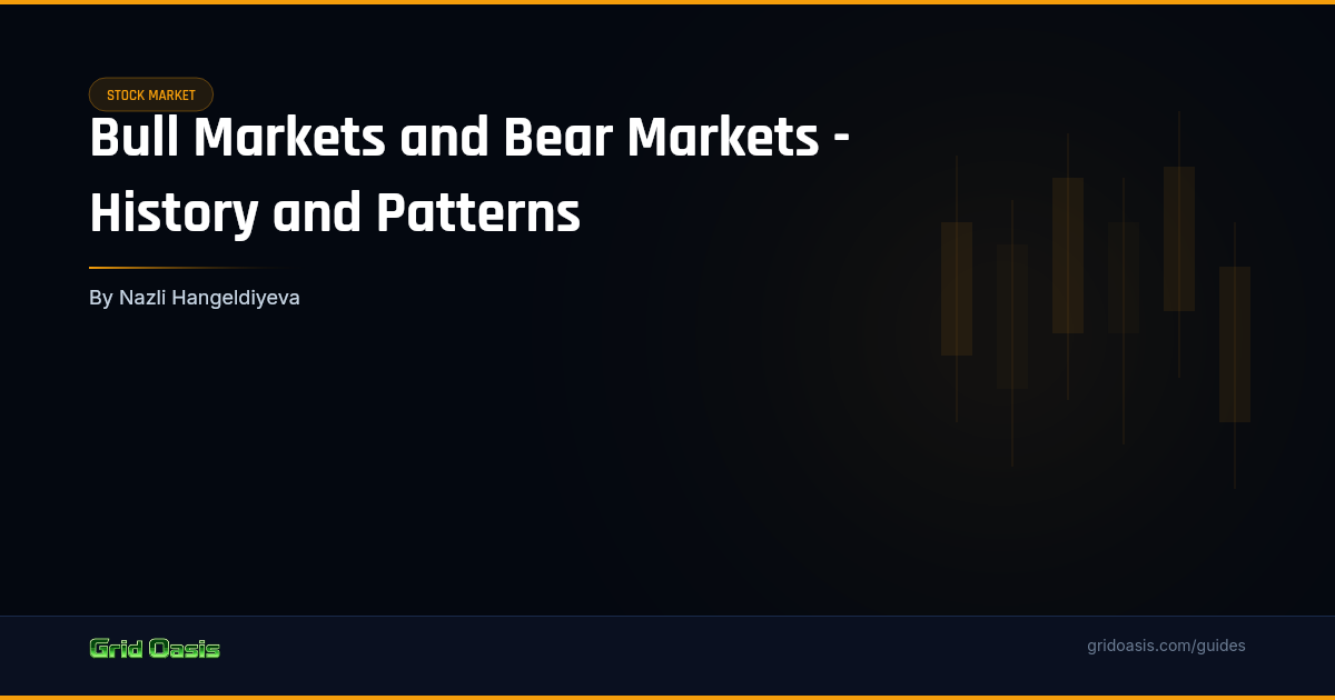 Guide cover: Bull Markets and Bear Markets - History and Patterns