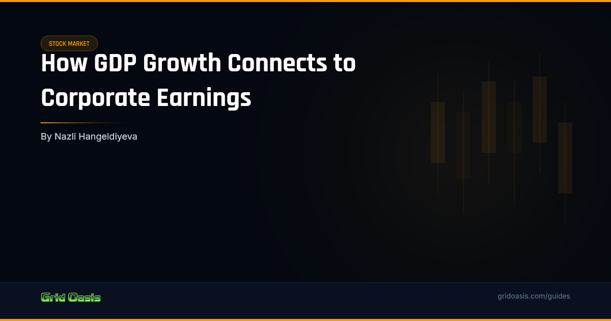 Guide cover: How GDP Growth Connects to Corporate Earnings