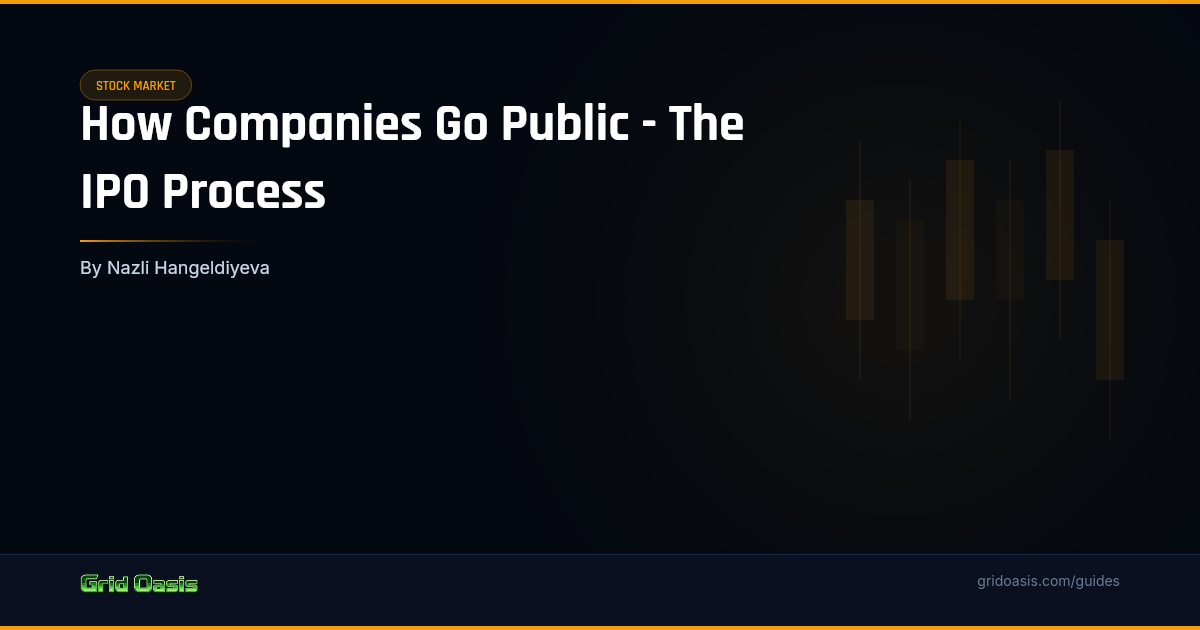 Guide cover: How Companies Go Public - The IPO Process