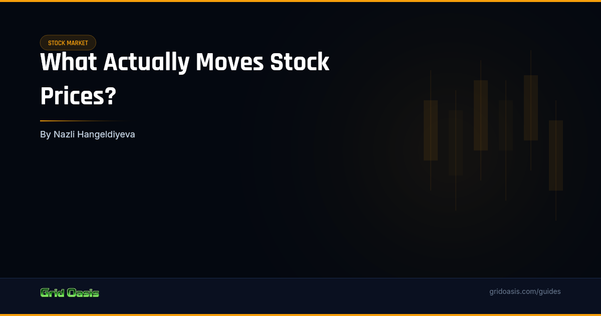 Guide cover: What Actually Moves Stock Prices?