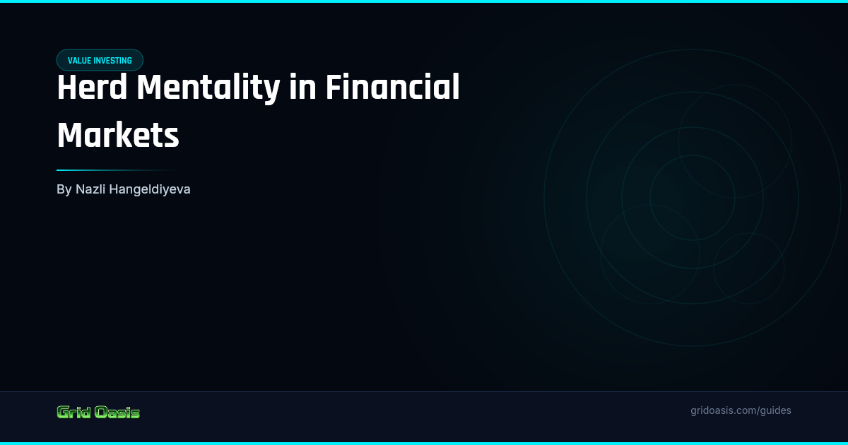 Guide cover: Herd Mentality in Financial Markets