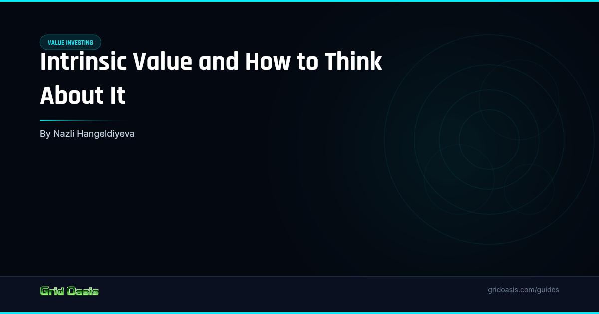 Guide cover: Intrinsic Value and How to Think About It