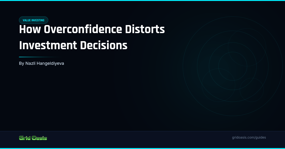 Guide cover: How Overconfidence Distorts Investment Decisions